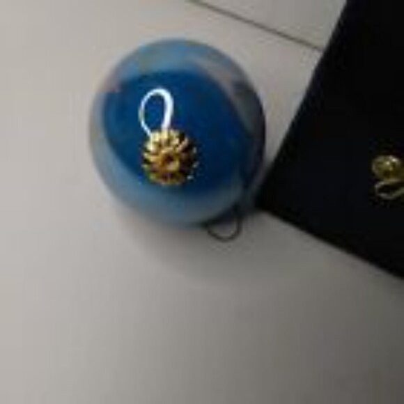 Li Bien 2005 Dove of Peace Inside Painted Ornament with Box and Paper, Pier One - Picture 5 of 5